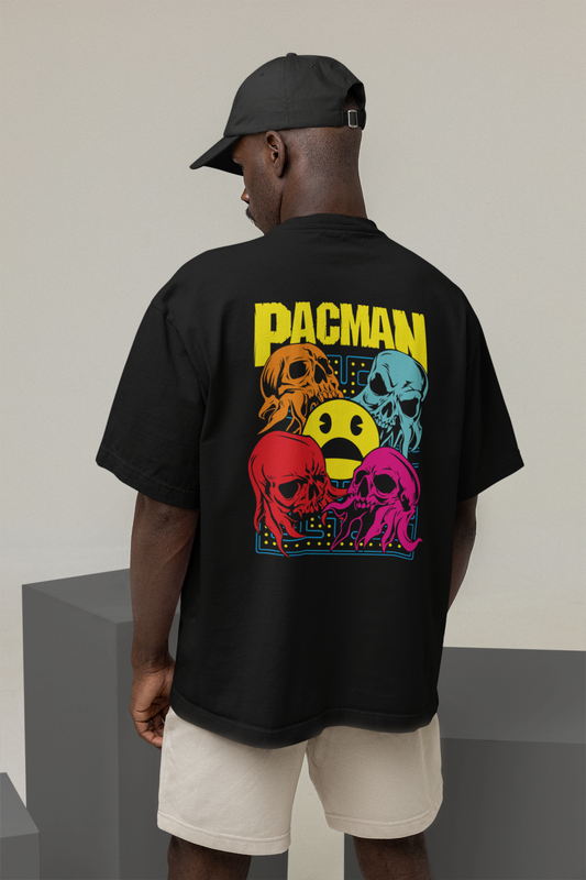Pac-Man Retro Skull Tee