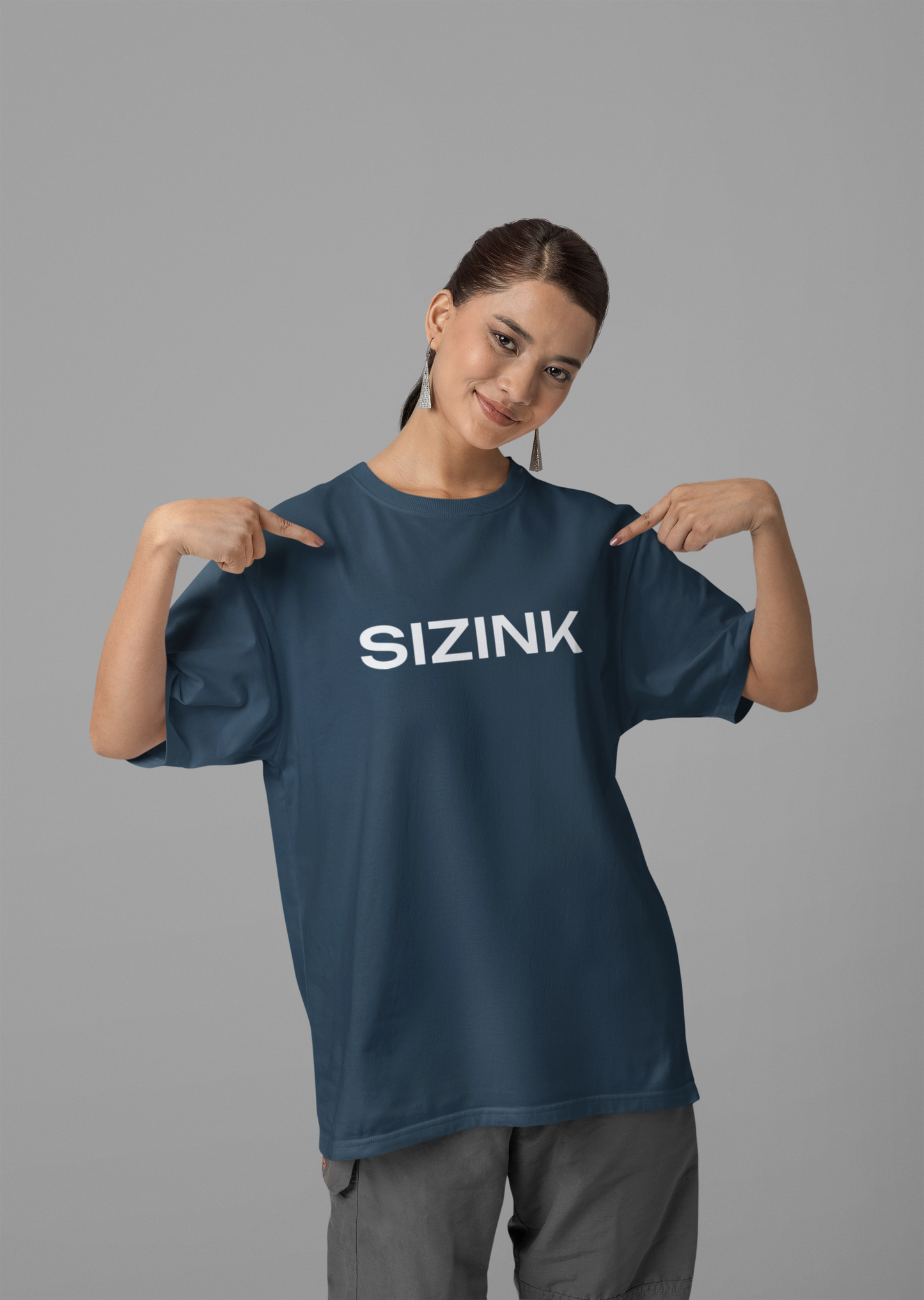 SIZINK Oversized Tee
