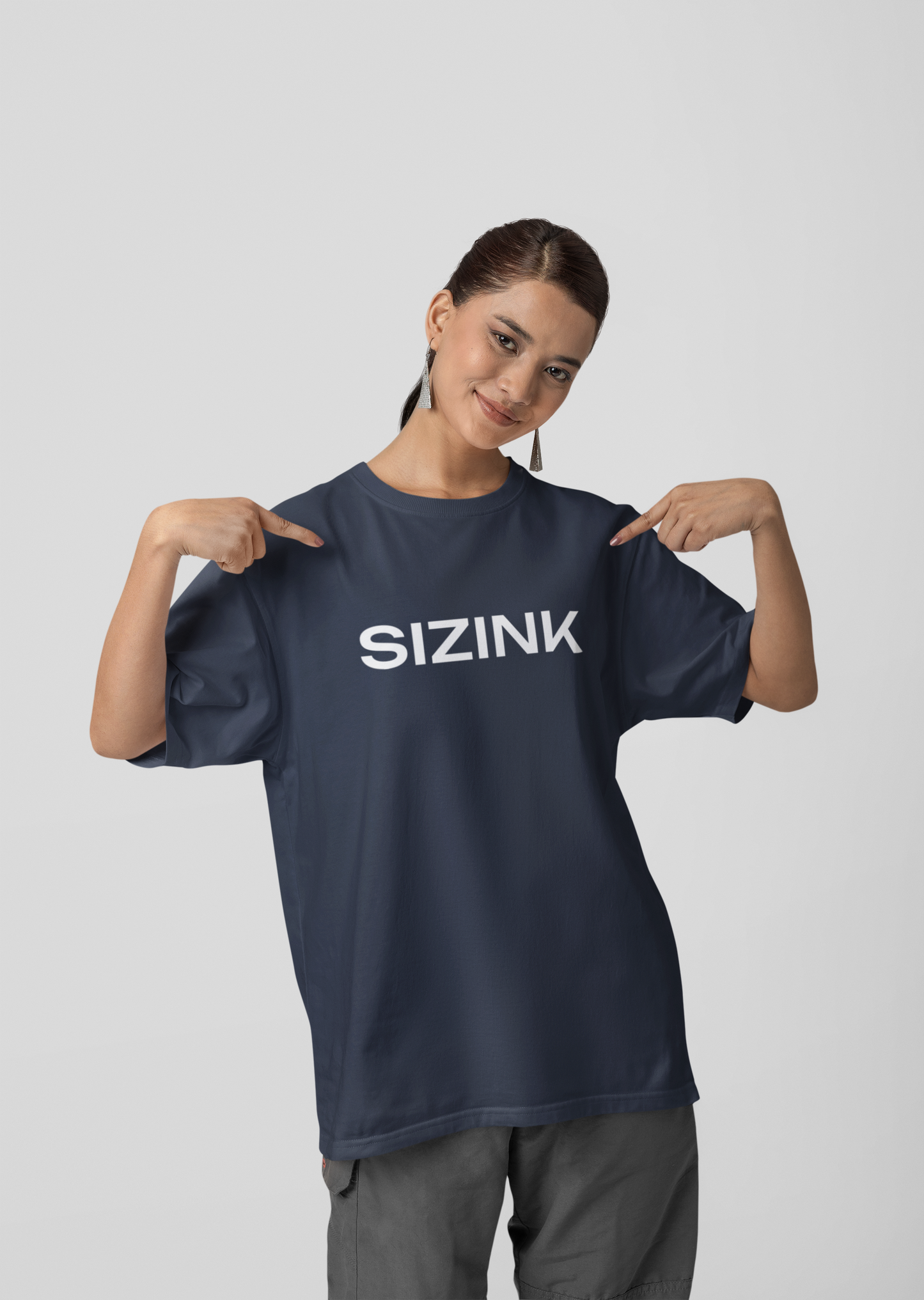 SIZINK Oversized Tee