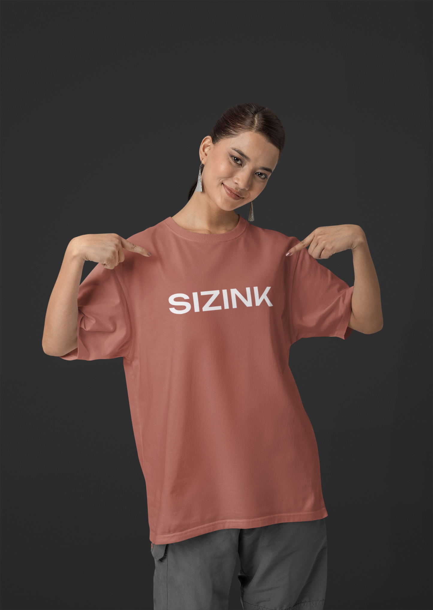 SIZINK Oversized Tee