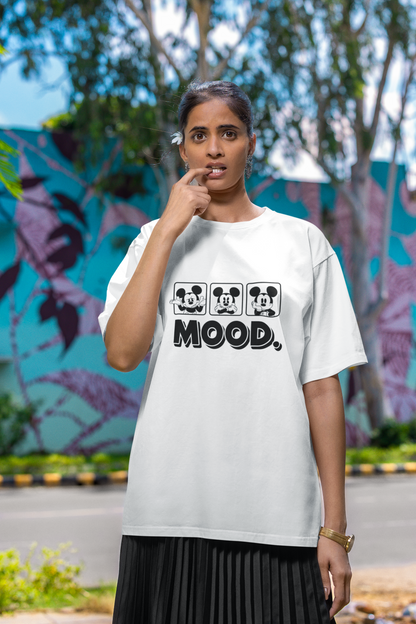 Mood Expression Oversized Tee