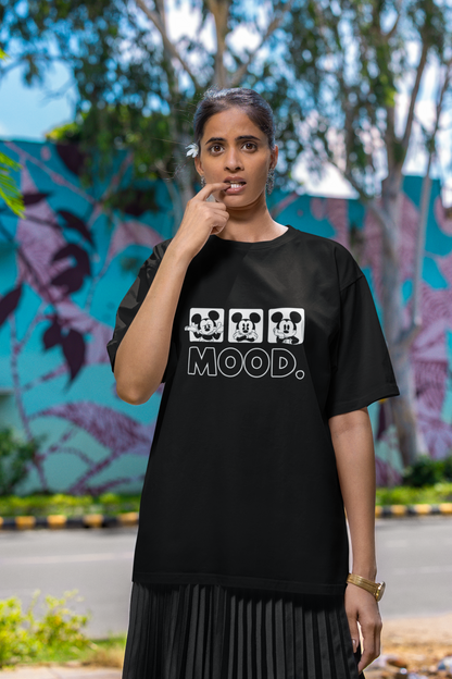 Mood Expression Oversized Tee