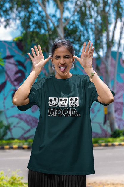 Mood Expression Oversized Tee