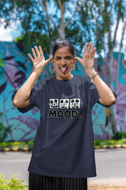 Mood Expression Oversized Tee