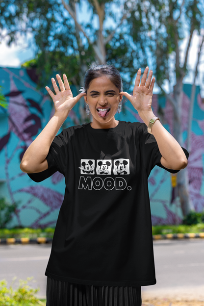 Mood Expression Oversized Tee