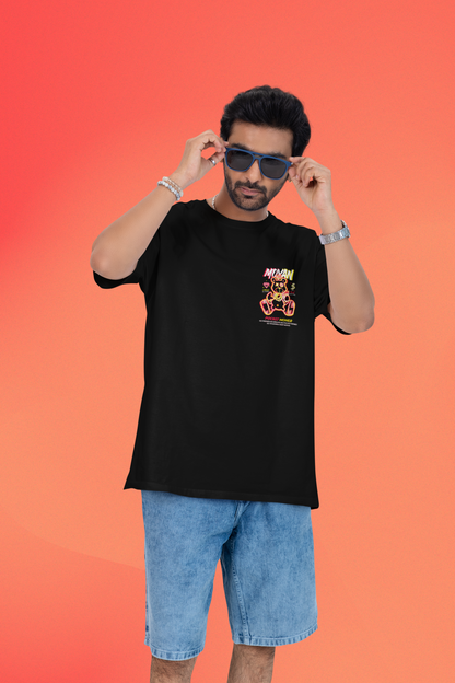 Movin’ Pocket Moner Oversized Tee