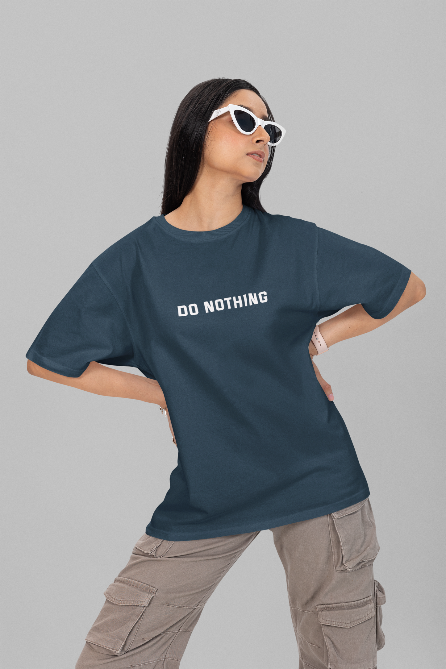 Do Nothing Puffed Oversized Tee