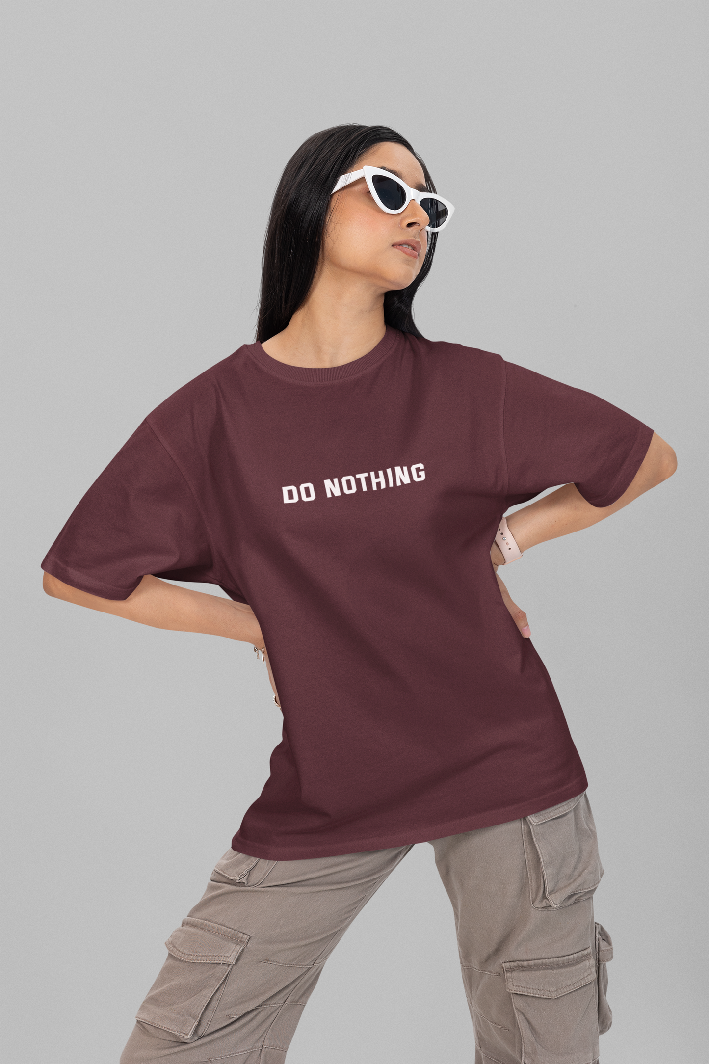 Do Nothing Puffed Oversized Tee