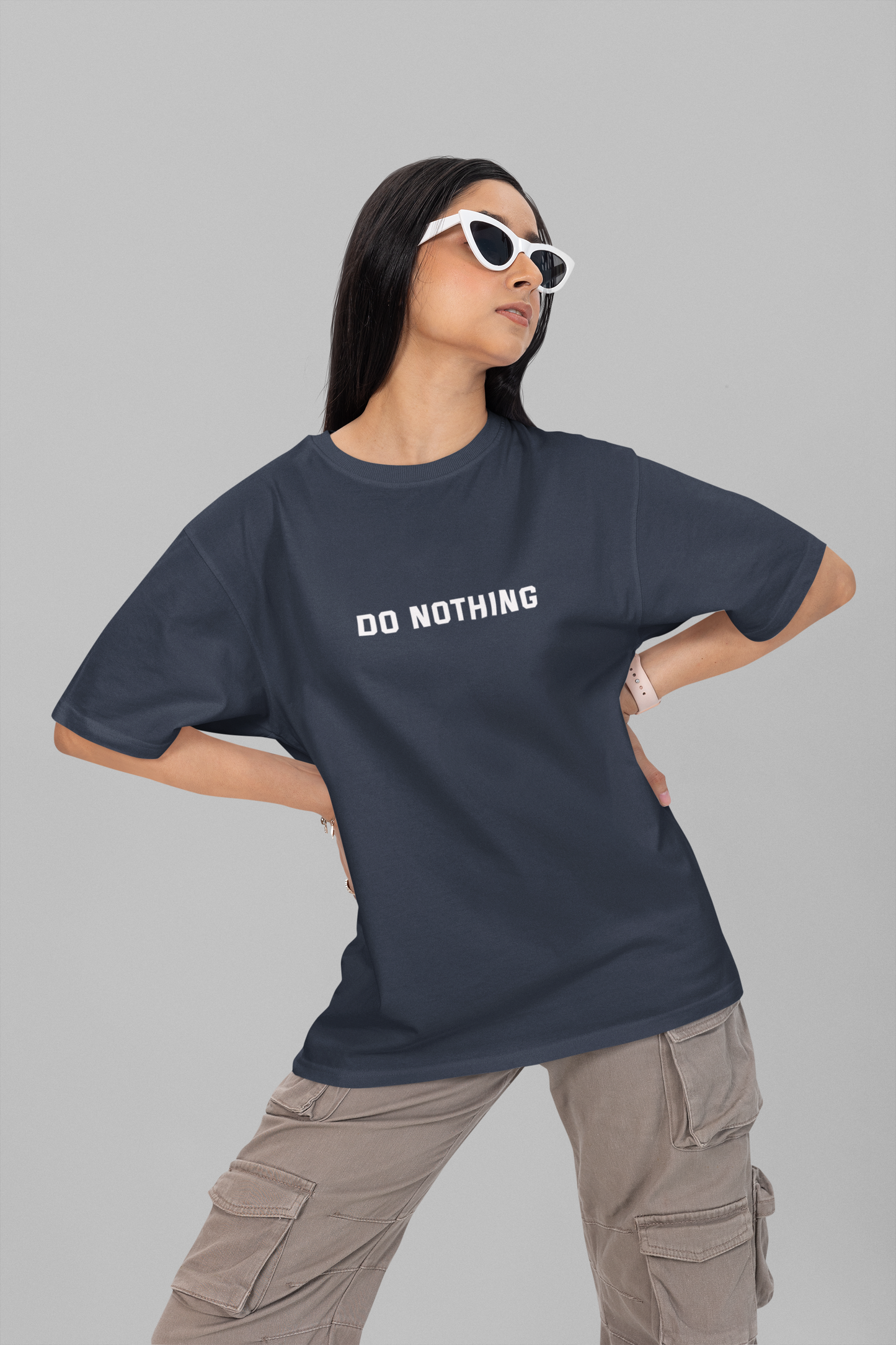 Do Nothing Puffed Oversized Tee