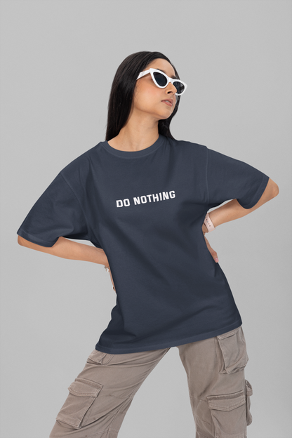 Do Nothing Puffed Oversized Tee